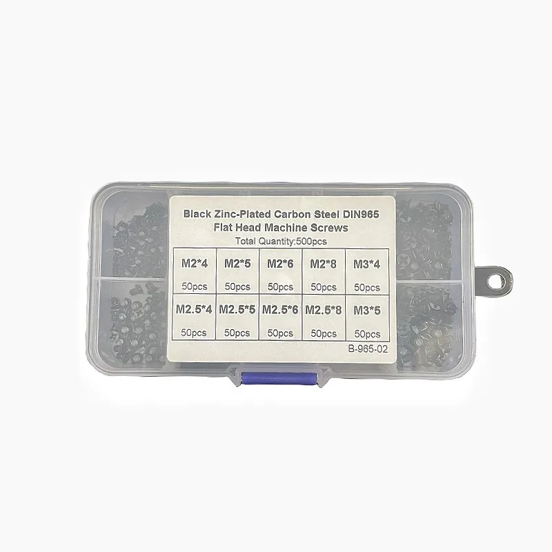 M2 M3 Screw Set KM2 Machine Laptop Screw Flat Head Phillips Drive Accessories for Repair Computer Electronic Laptop Screws Kit 3