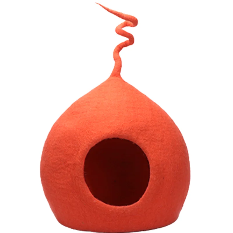 

High Quality Wool Felt With different Shape and Size Pet residence Cat Cave Cat residence new design in every colour