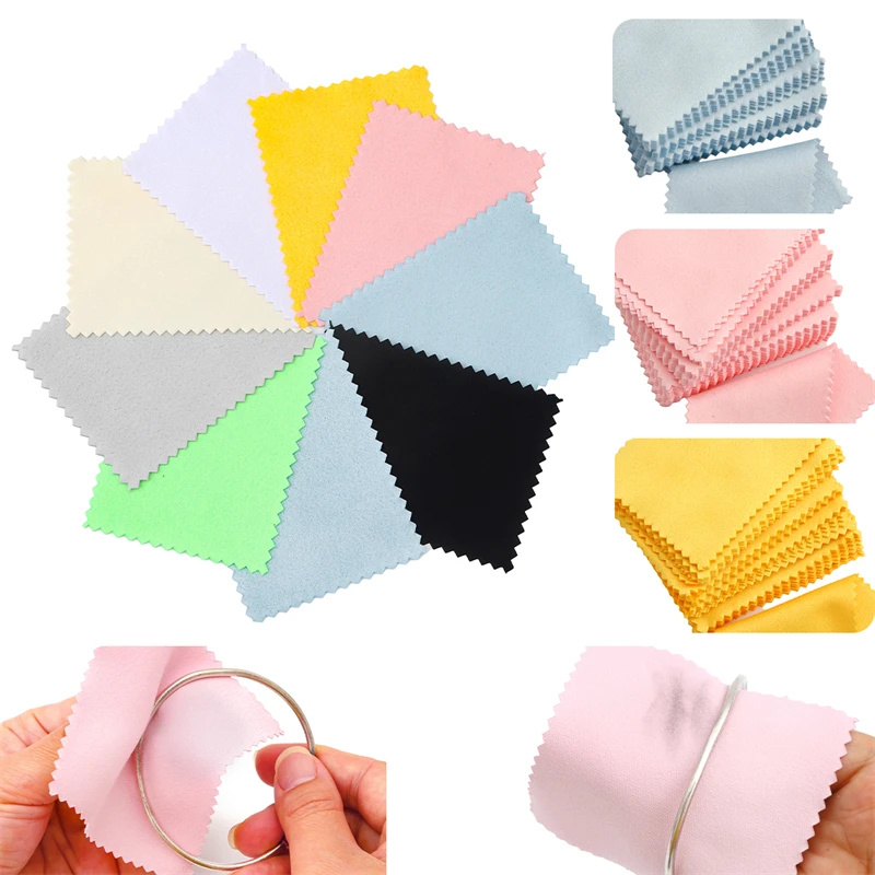 

20 шт., салфетки для полировки, 5 цветов