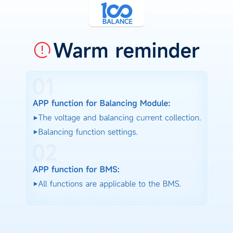 100BALANCE 스마트 액티브 밸런서 4S 이퀄라이저 블루투스 bt UART 1A 5A 6S 8S 10S 12S13S14S15S16S20S24S 리튬 이온 Lifepo4 Lto 배터리
