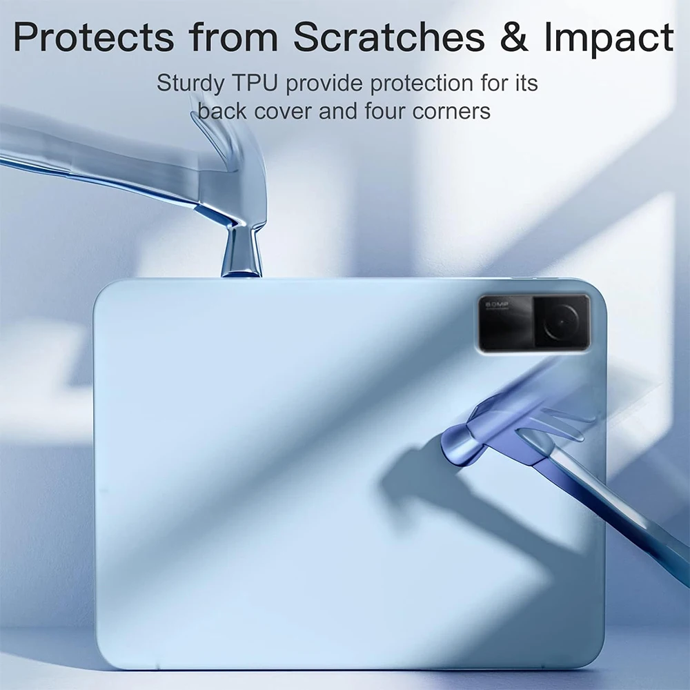 Slim Protective Smart Cover for 11-Inch Tablet with Auto Sleep/Wake and Folding Stand
