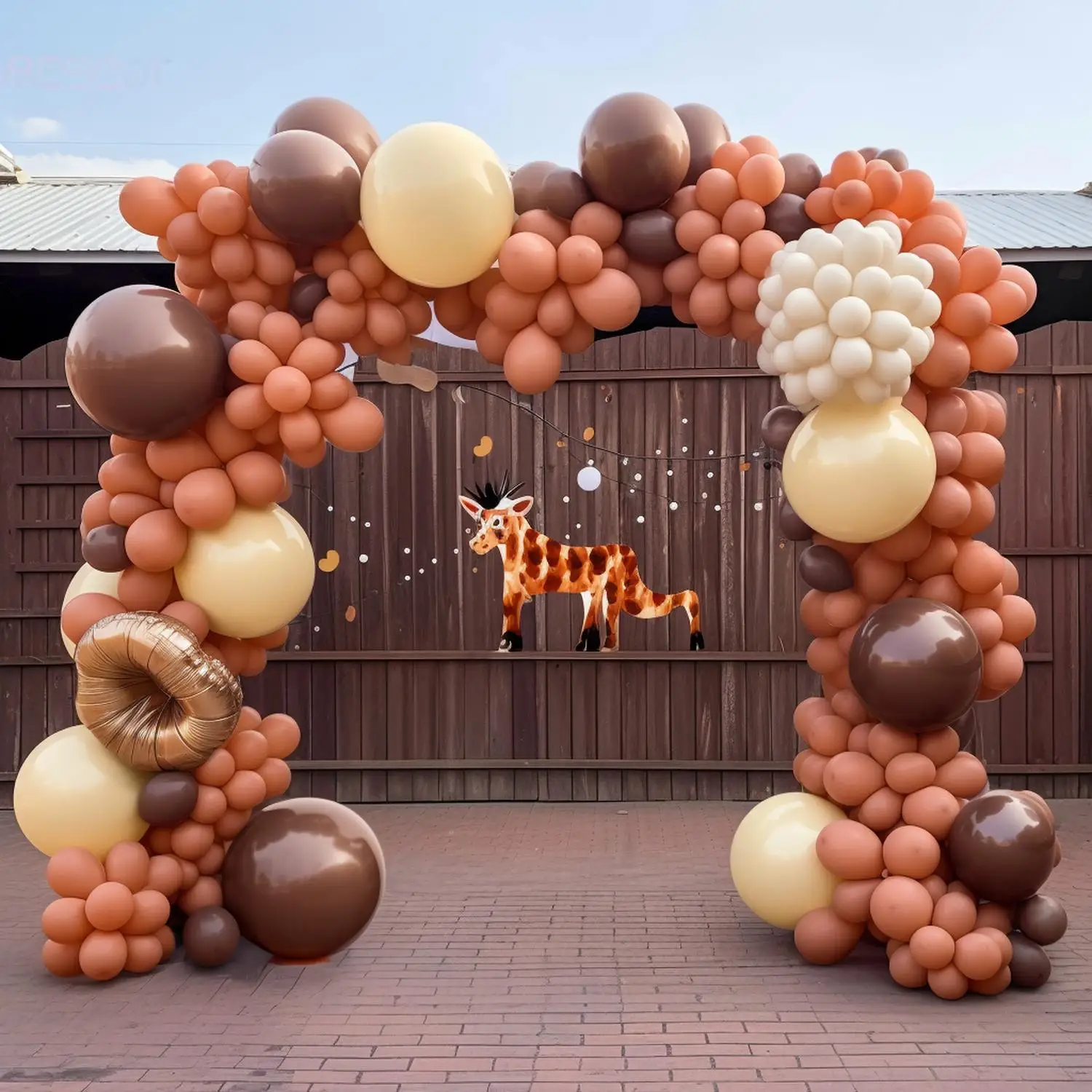 

153 шт./набор, латексные воздушные шары