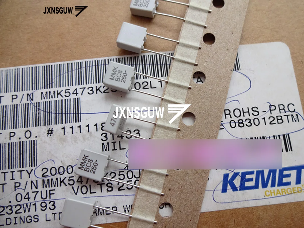 10 Pz Nuovo Originale Evox Rifa Mmk5 0.047Uf 250V P5Mm 473/250V Condensatore A Pellicola Mmk 0.047Uf 250V 47N 473