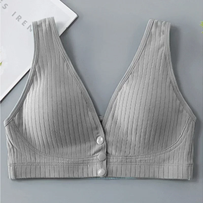Cotton Maternity Nursing Bras Pregnant Breastfeeding Pregnancy Women Underwear Breast Feeding Bra Soutien Gorge Allaitement 5