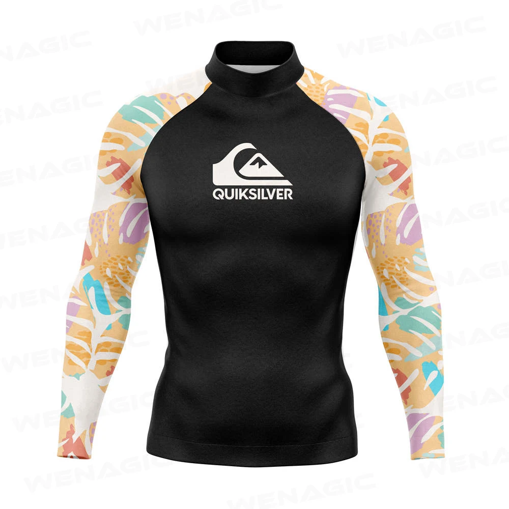 Rash Guard For Men Surfing Clothes Swimsuit Rashguard Surf Wear Uv