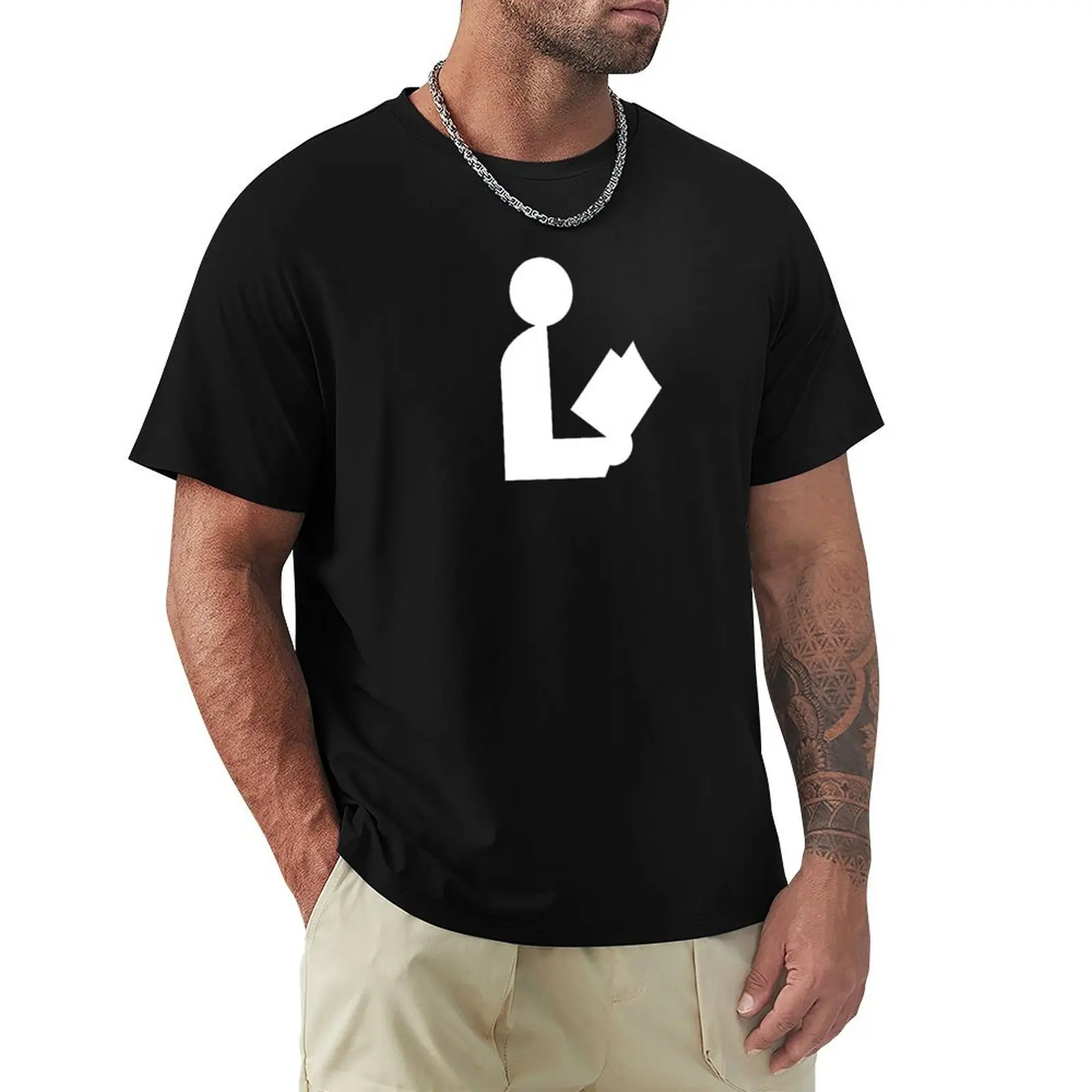

Library Sign Logo T-Shirt customs design your own plus sizes cute clothes fitted t shirts for men