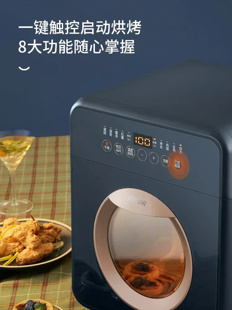 Air fryer new home large capacity oven fully automatic oil-free fryer transparent visual multi-function baking 4