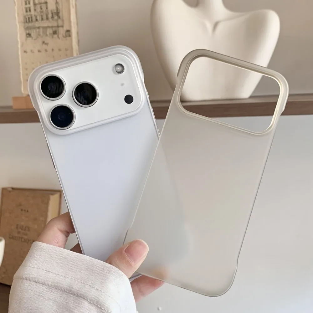 Ultra-Thin Frameless Glossy Hard Matte Slim Breathable Case