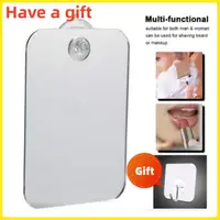 Acrylic Anti Fog Mirror Shower Shaving Fogless Mirror Washroom Travel Accessories For Women Makeup Man Shaving Have a Gift 1