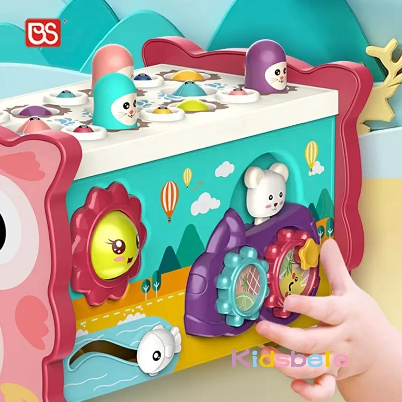 Hammering Toys Montessori 8 in 1 Fishing Games Fine Motor Skill Toddler Activities Baby Early Learning Educational Toy 5