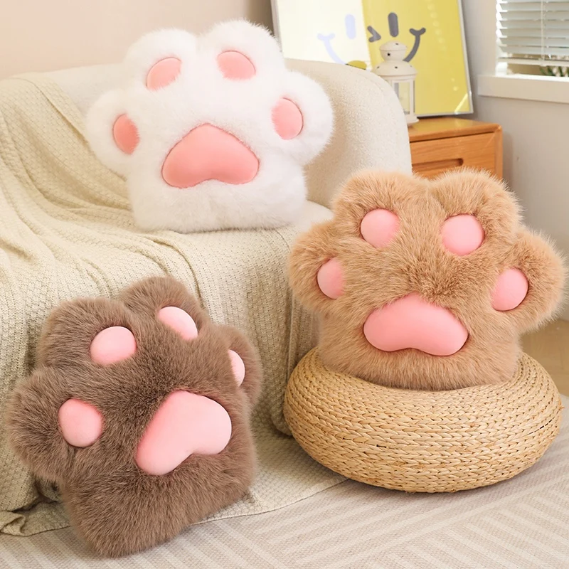 45cm Cat Paw Throw Pillow Soft And Comfortable Home Decoration Sleeping Doll Holiday Gift Send Friends And Family 5