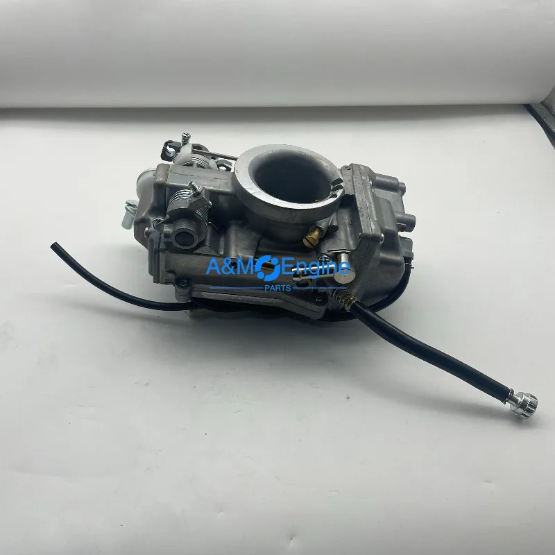 Mikuni HSR42mm HSR TM42-6 42mm 용 기화기 교체 Choke Cable이있는 Harley Evo Evolution Twin Cam 오토바이에 적합