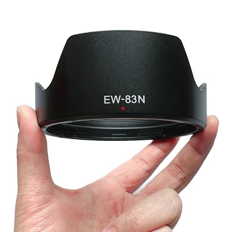 Pare-Soleil + Bouchon D’Objectif Pour Canon RF24-105mm F/4L – Modèle EW-83N (77mm)