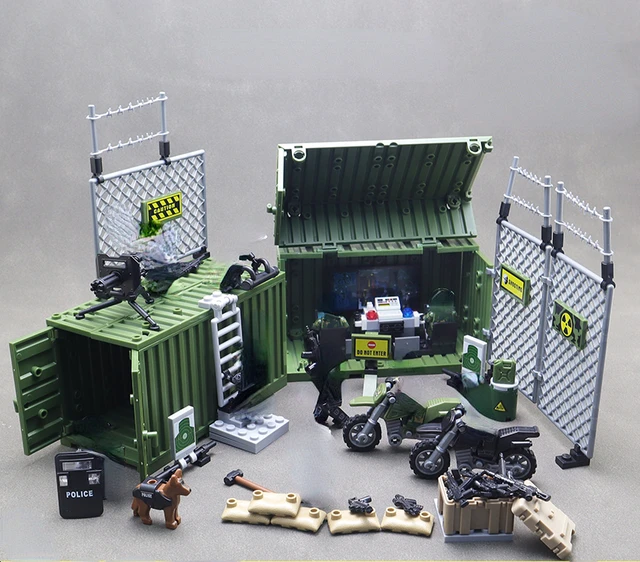 Lego / Mega Blocks Military Command Defence Base