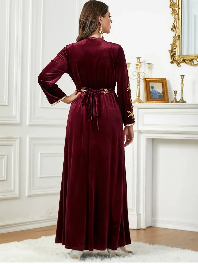 Рисунок 4 - Осеннее арабское длинное платье Caftan для женщин