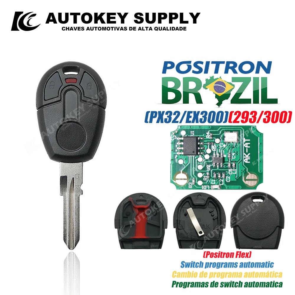 Per-il-sistema-di-allarme-brasile-Positron-Flex-PX52-chiave-remota-doppio-programma-PX32-290-EX300.jpg Per il sistema di allarme brasile Positron Flex (PX52), chiave remota-doppio programma PX32 290 EX300 330 360 AutokeySupply - Per il sistema di allarme brasile Positron Flex PX52 chiave remota doppio programma PX32 290 EX300
