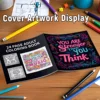 Adult Picture Book: Positive Affirmation Coloring and Doodle Art Journal - 24 Thick Pages for Creative Relaxation 5