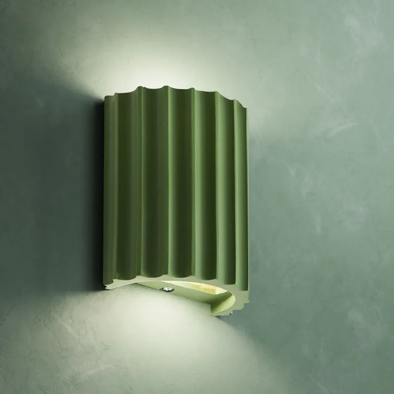 Modern Wall Lamp LED Macaron Resin G9 Sconces for Living Room Bedrooms Bedside Aisle Hallway Simple Indoor Home Decoration Light led wall lamp,wall sconces light,wall lamp