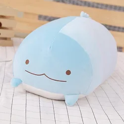 Soft Cartoon Animal Plush Pillow Cushion - Cute Dinosaur, Pig, Unicorn Toy - Adorable Kid's Birthday Gift - 20cm (Blue)