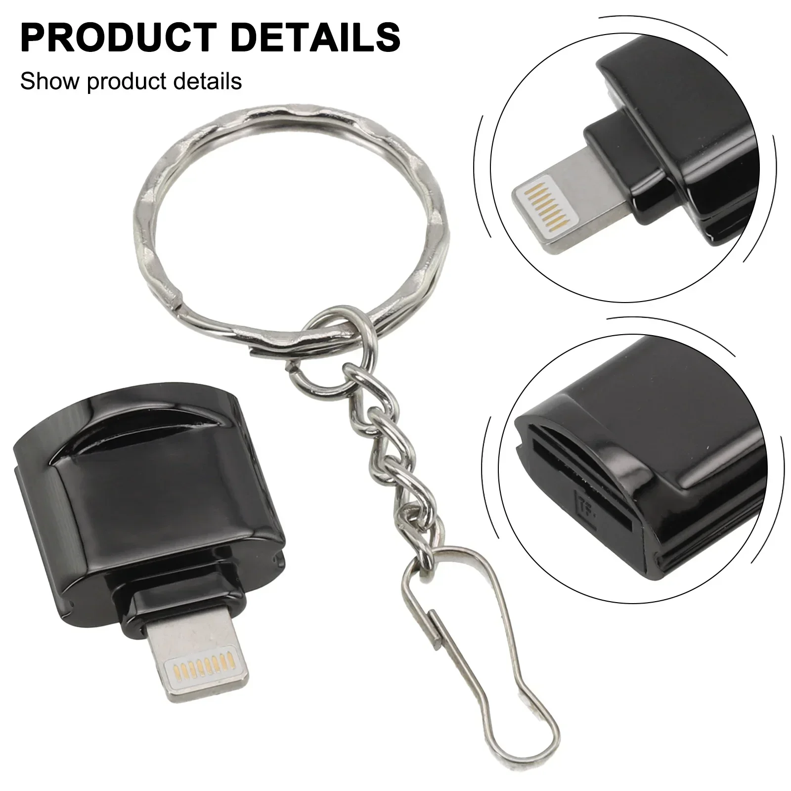 Mini Card Reader Micro TF Card Phone Adapters For IOS Portable OTG Memory Adaptor For IPhone