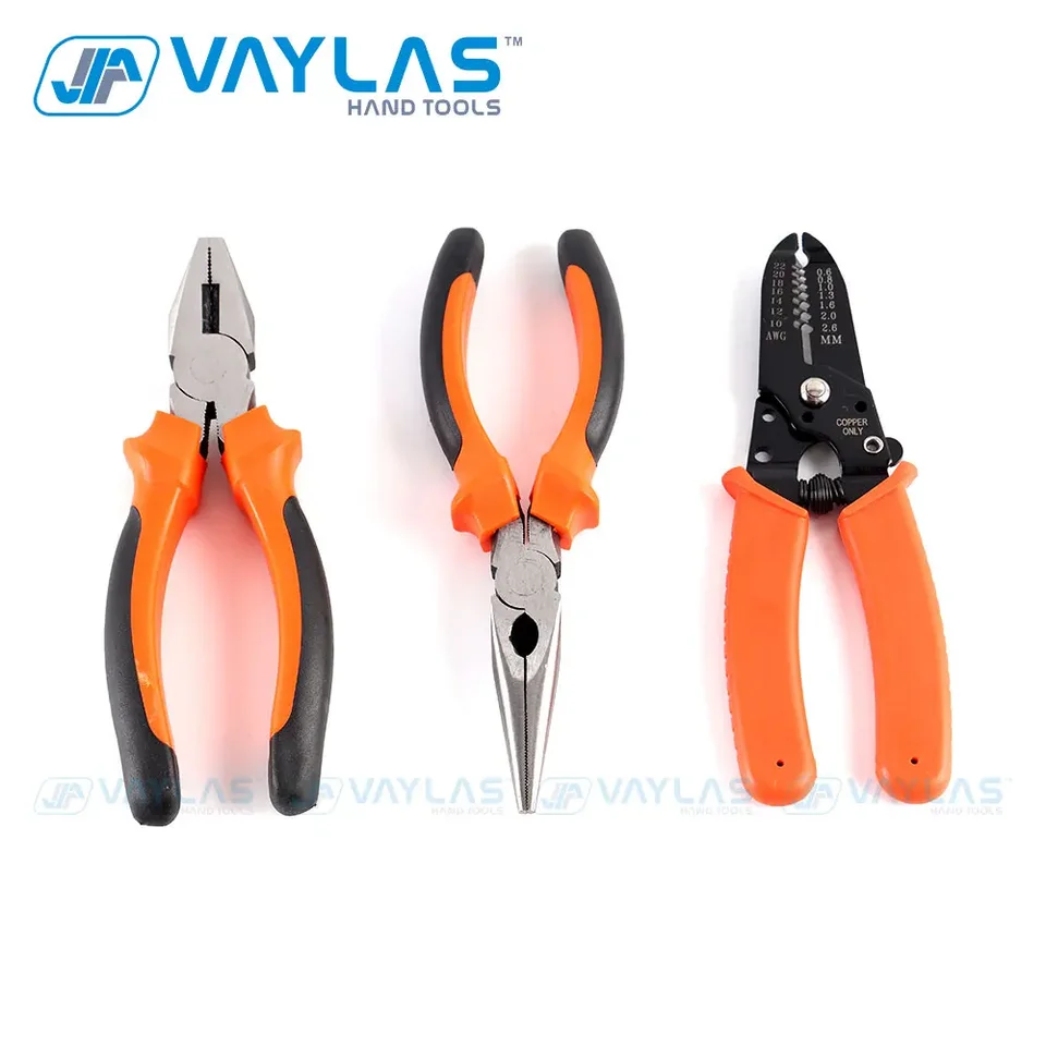 6in Pliers Googan Squad Pliers Electrician Hand Tool Set Kit