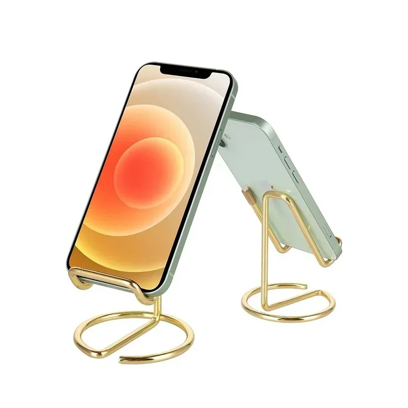Metal Lazy Wire Mobile Phone Portable Holder For Ipad