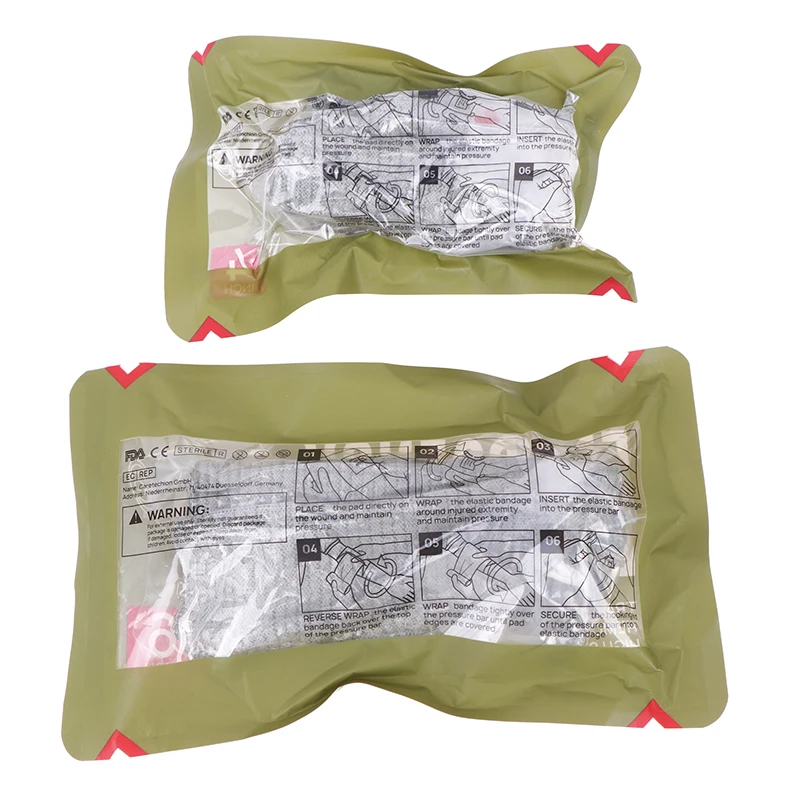 1PC Combat Abdominal Bandage 4/6 Inches Emergency Bandage Rescue Compression Wound Tactical Trauma Dressing wound bandage