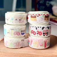 Cute Animal Modeling Style Washi Tape Kawaii Deco Scrapbooking Materials DIY Arts Crafts Album Journal Planner 1