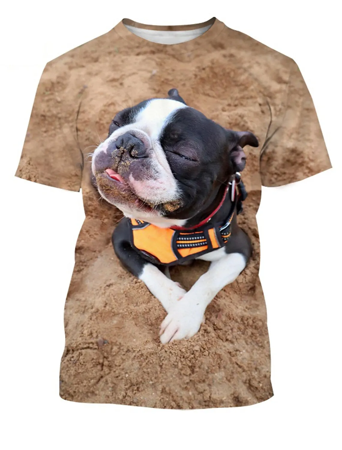

Kawaii Animal Dogs TShirts 3D Print Summer Boy Girl Unisex Casual Fashion Oversized Short Sleeve Round Neck TShirt Kids Tees