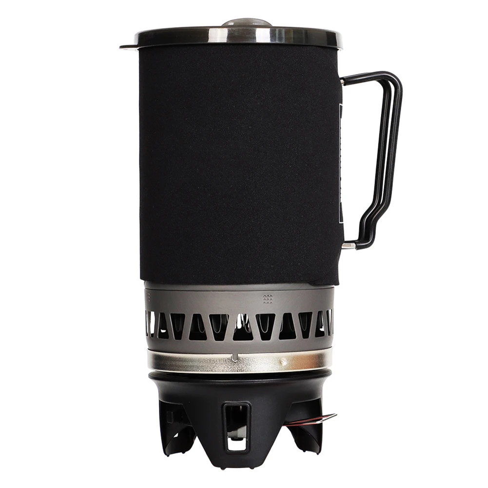 

Portable Gas Burners Outdoor Hiking Gas Stove Fires Cooking System 1 4L Capacity Quick Heating Piezoelectric Ignition