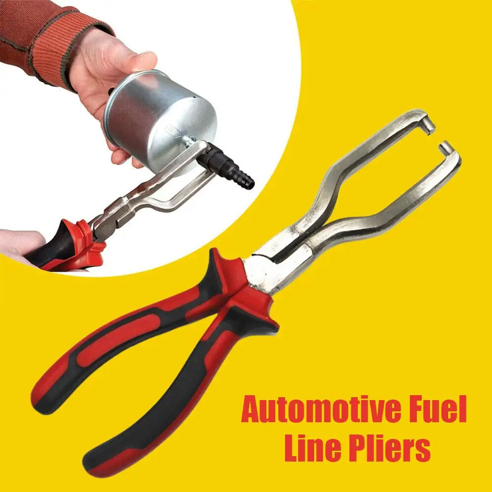 Professional Gasoline Pipe Joint Pliers Filter Caliper Disassembly Connector Pliers Removal Repair Oil Clamp Tubing Tools Q H3J8