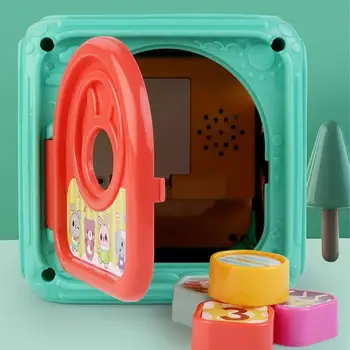 Montessori Learning Toys Activity Musical Cube Developmental Montessori Learning Music Activity Cube Toys For Kids Children 4
