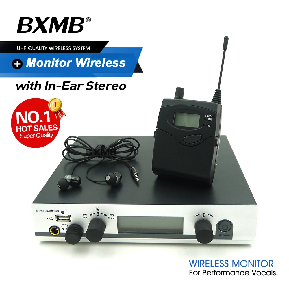 Uhf Professional In Ear Stereo Monitor Ew300iem G3 Wireless System With