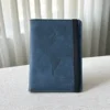 Rfid Blocking Personalised Passport Cover World Map Compass with Elastic Band Travel Essentials Passport Holder 4