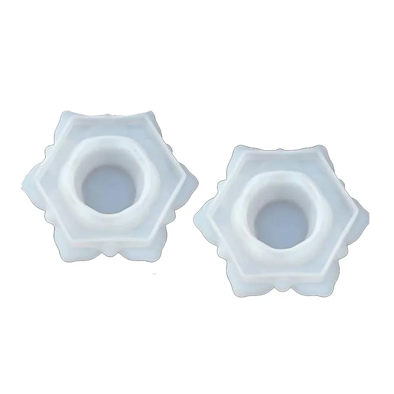 

2 Pieces Flower Candlestick Resin Molds,Box Resin Casting Molds,Resin Container Molds For Jewelry Storage,Candle Holder