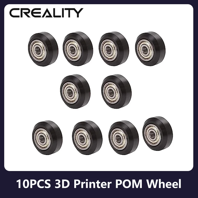 Creality 3D Printer POM Wheel 10PCS Plastic Pulley Linear Bearing for