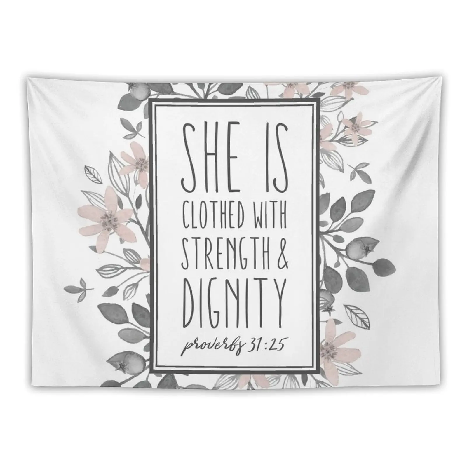 

Christian Quote Tapestry Decoration Bedroom Carpet On The Wall Decor For Bedroom Decor For Room Tapestry