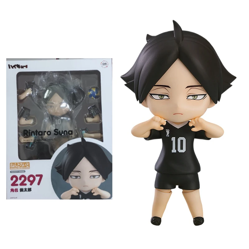 

Оригинальная ГСК хорошая улыбка Nendoroid Haikyuu! Фигурки героев аниме, подвижные фигурки, Коллекционная модель, игрушки в подарок, фигурки ринатора Suna 2297
