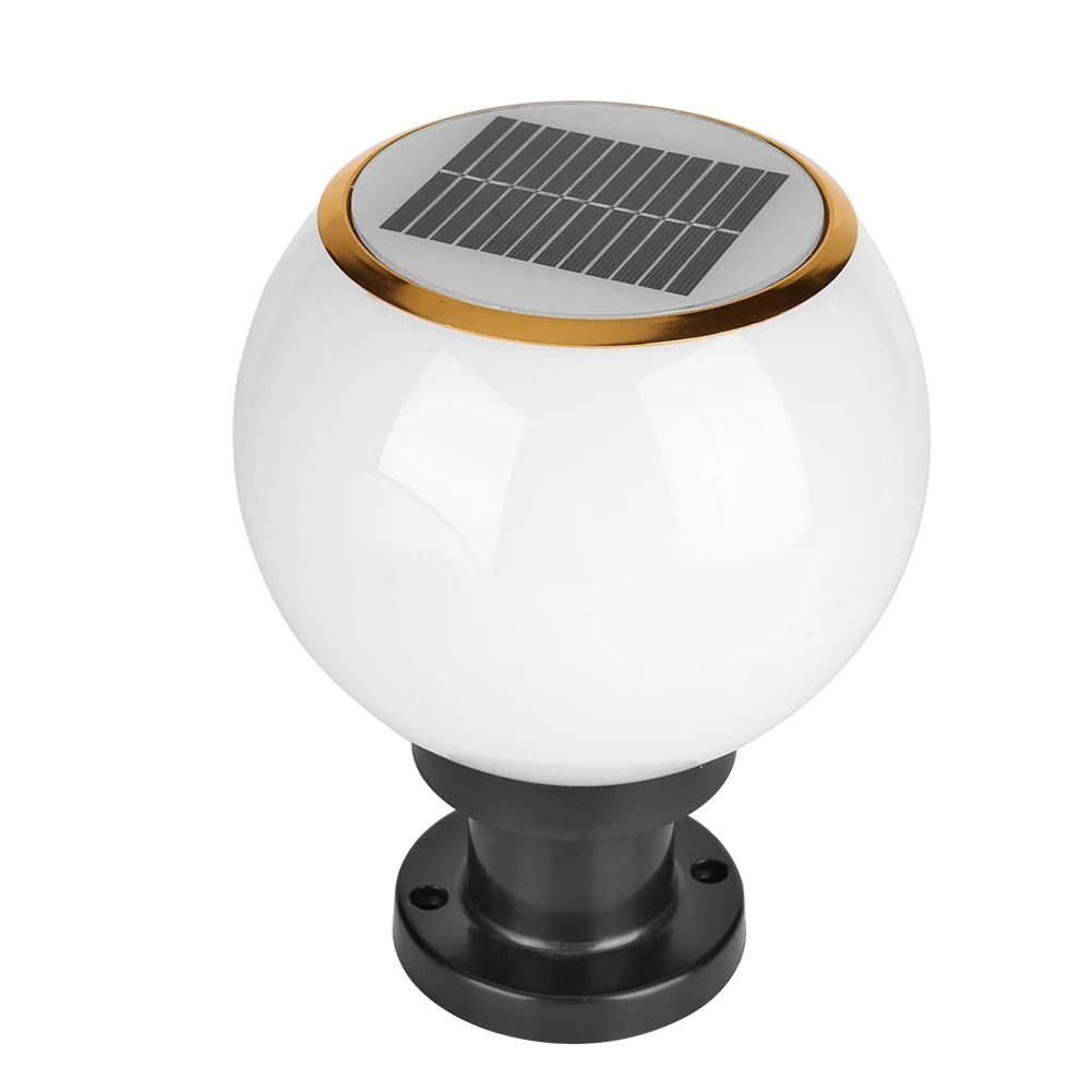 Waterproof Solar LED Bollard Light Outdoor Garden Yard Lawn Pillar Lamp