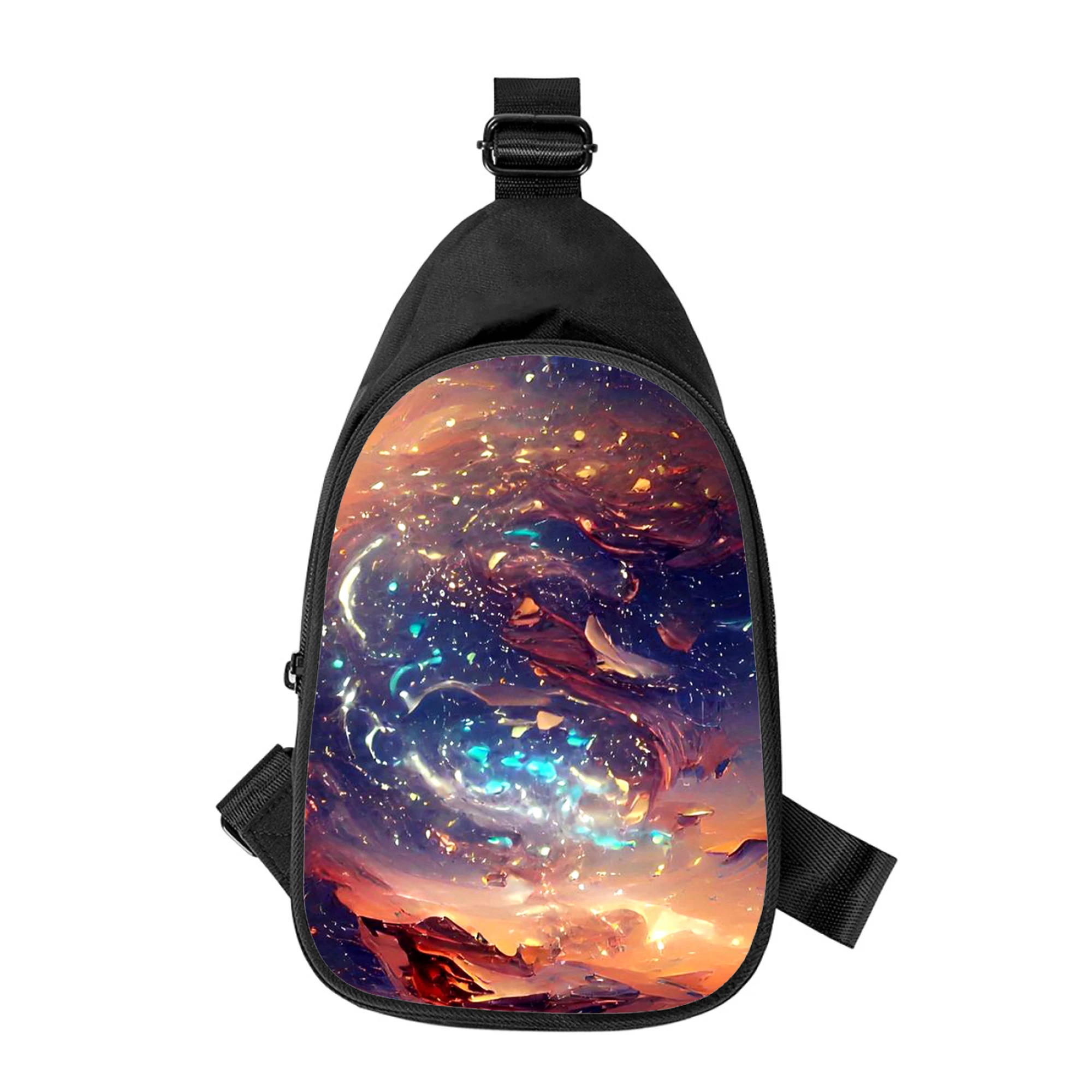 Рисунок 4 - Мужская нагрудная сумка с принтом