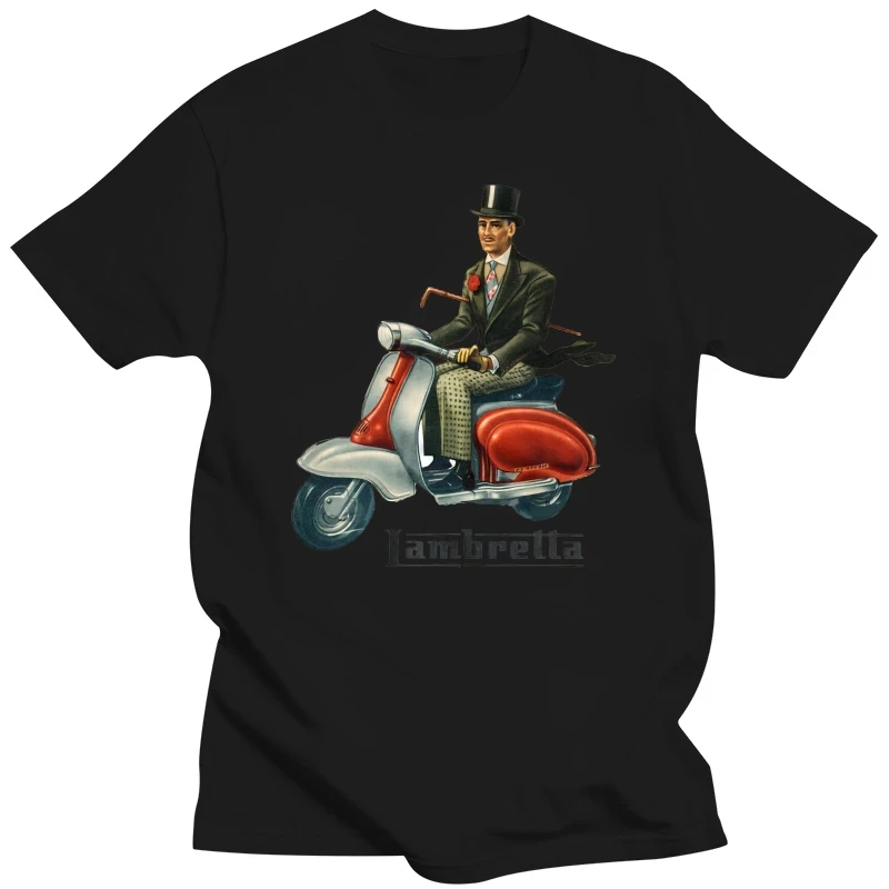 Classic Vintage 1950 Lambretta Scooter Decal -Vespamodhipster Uomo Donna Unisex Fashion Tshirt Spedizione Gratuita Felpa Con Cappuccio