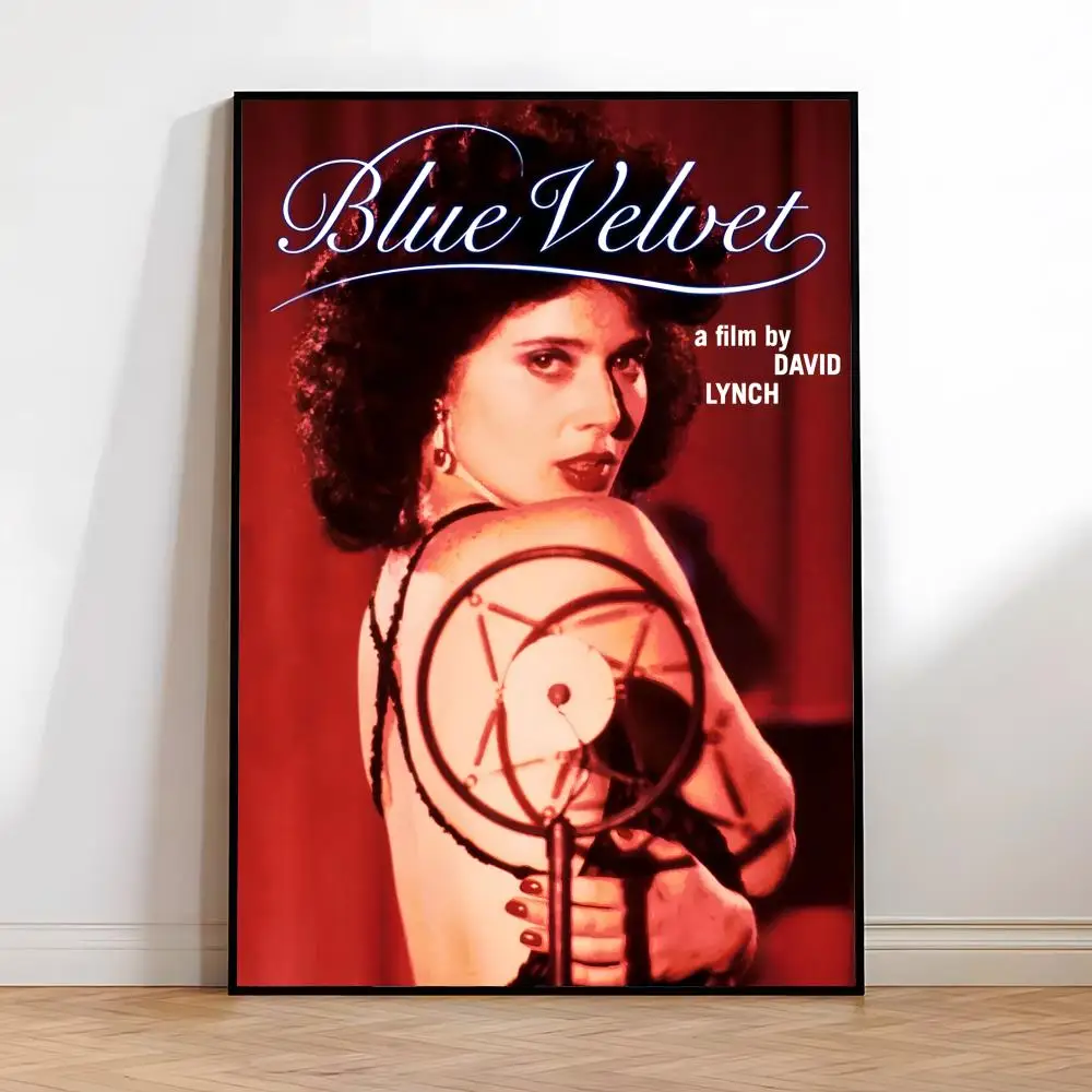 Premium Blue Velvet Movie Poster - HD Self-Adhesive Wall Decor for Home, Office, Dorm, and Bedroom - Perfect Gift Option