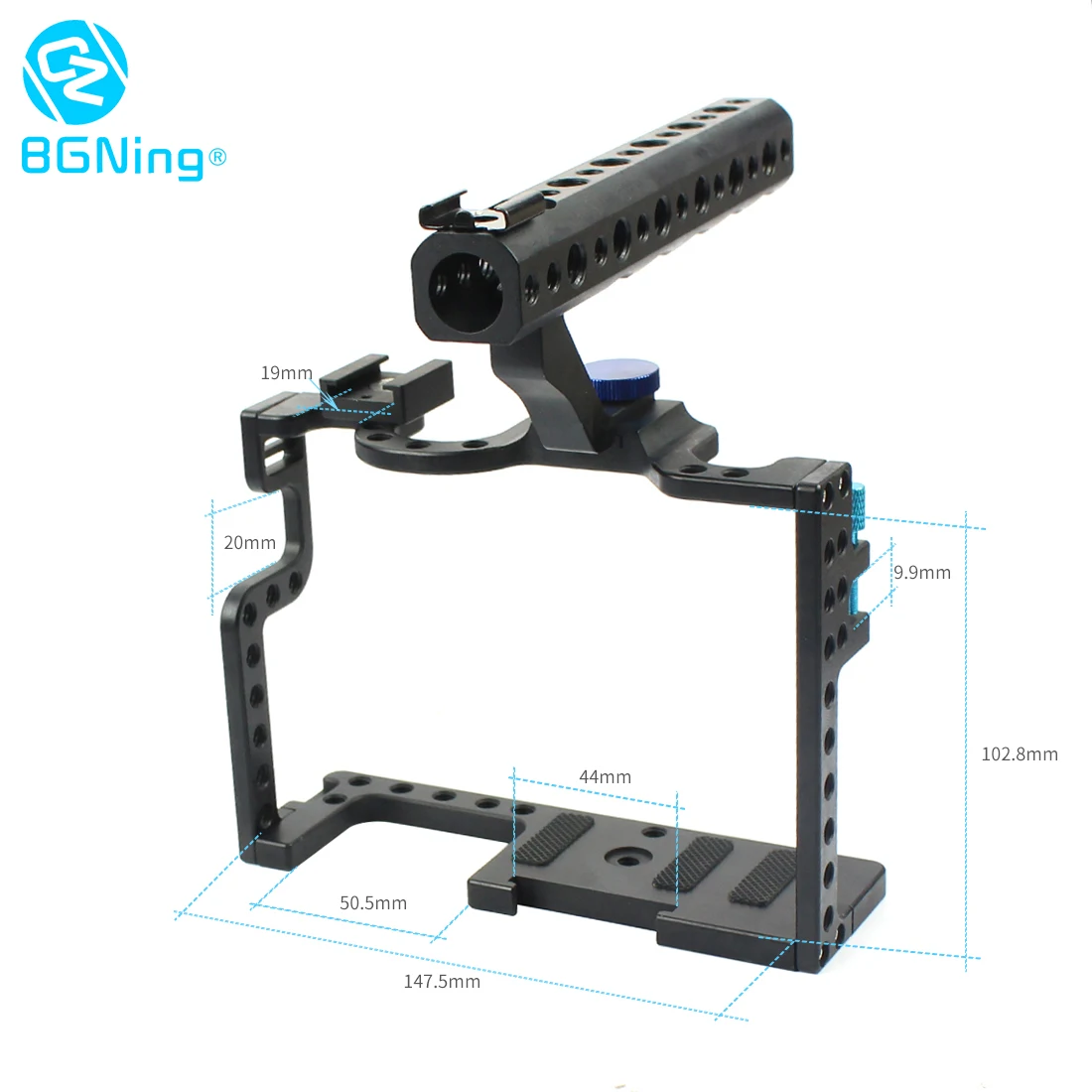 Camera Cage Rig GH3 GH4 GH5 Protective Housing Case Top Handle Grip for Panasoni