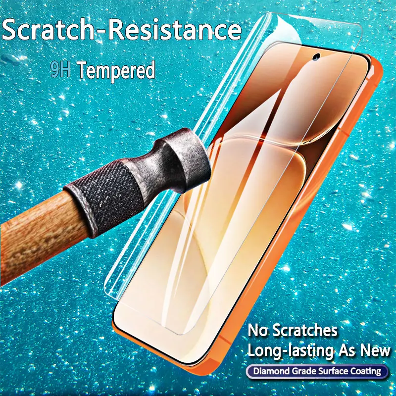 Premium 9H Tempered Glass Screen Protectors - Full Cover, Anti-Scratch, Fingerprint Resistant