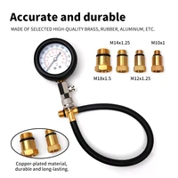 Automotive Cylinder Pressure Gauge for Vehicle Diesel Engines Motorcycle Measurement Auto Inspection gauge Tester - Image 4