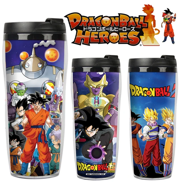 Copo Viagem Dragon Ball Z Goku Desenho Mangá Presente Super