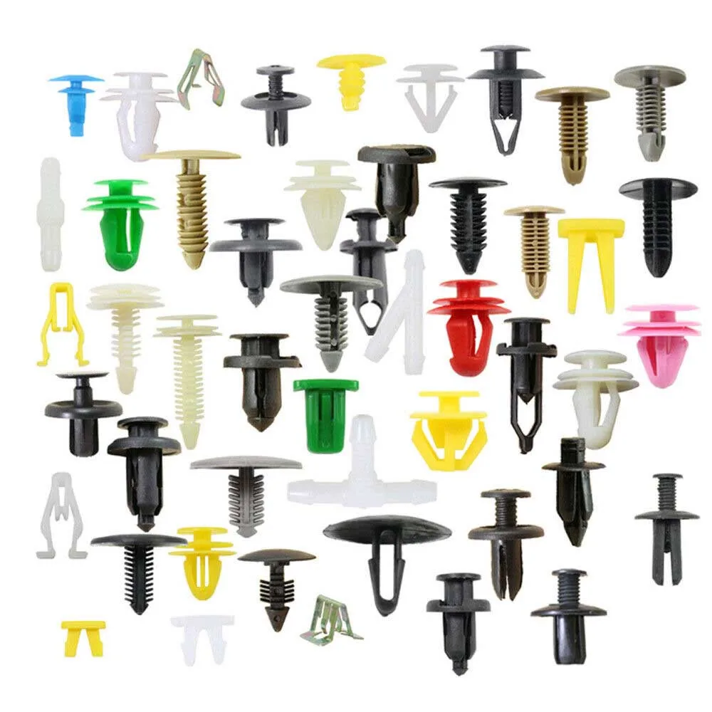 

Universal Car Body Push Pin Rivet Fastener Trim Multicolor Moulding Screw Driver Retainer Door Panel Fender Liner Clip Rivet Set