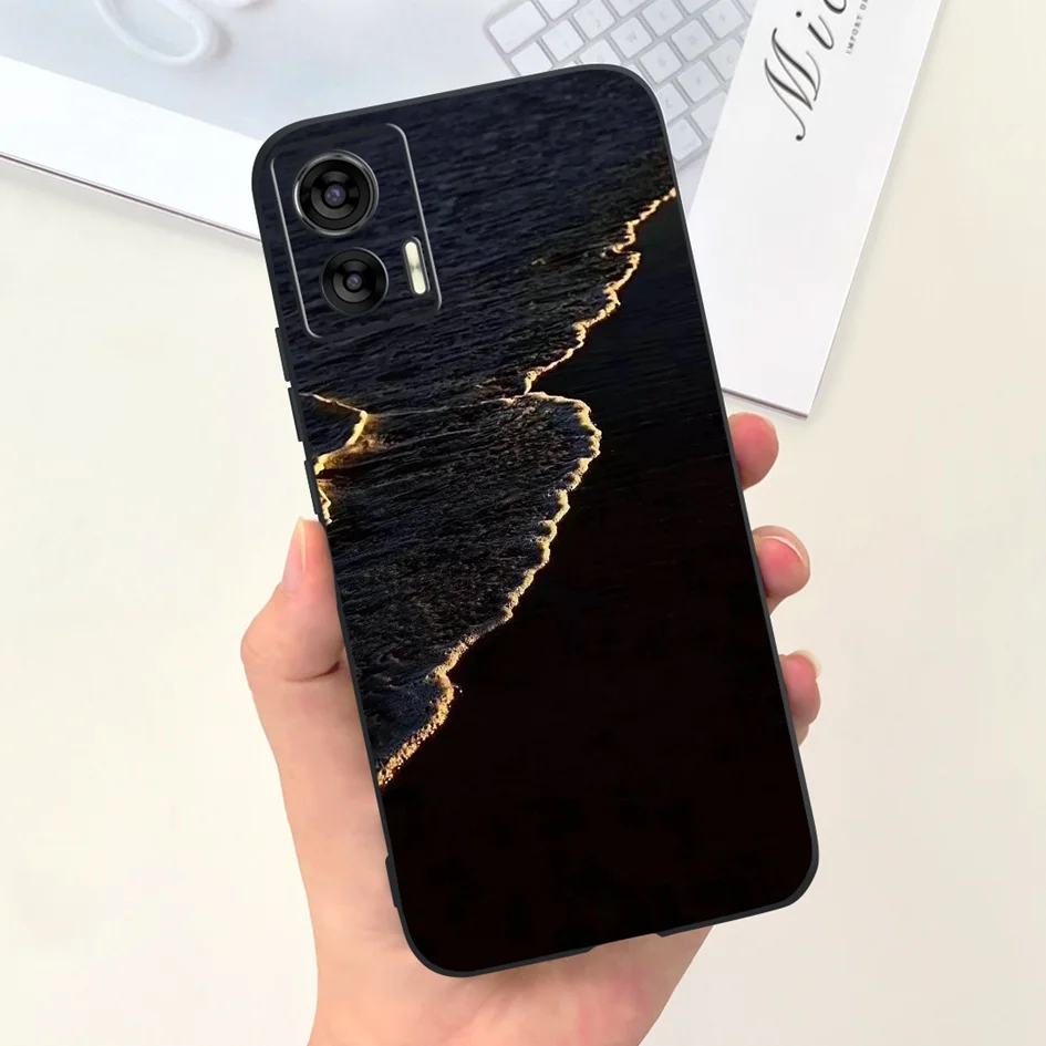 Cute Cartoon Tulip Shockproof TPU Phone Case - Anti-Fall Bumper Cover