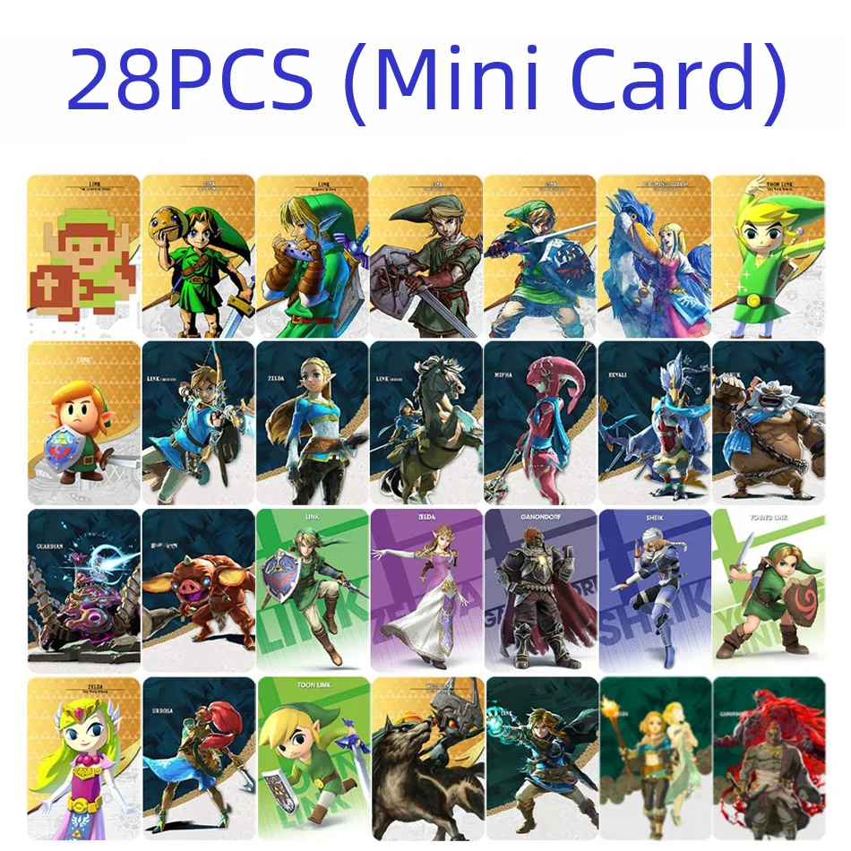 Amiibo Cards Splatoon Zelda Apply to The Legend of Zelda Tears of the Kingdom and Breath of the Wild NFC