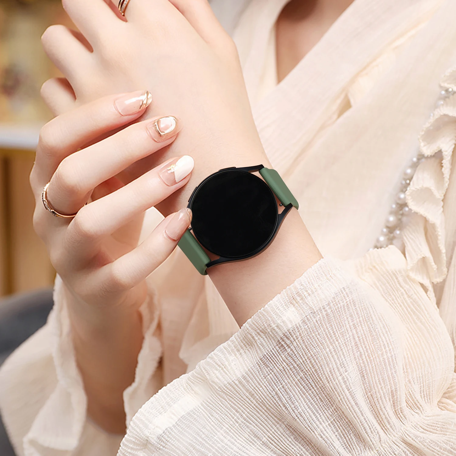 20mm Premium Silicone Watch Strap Band